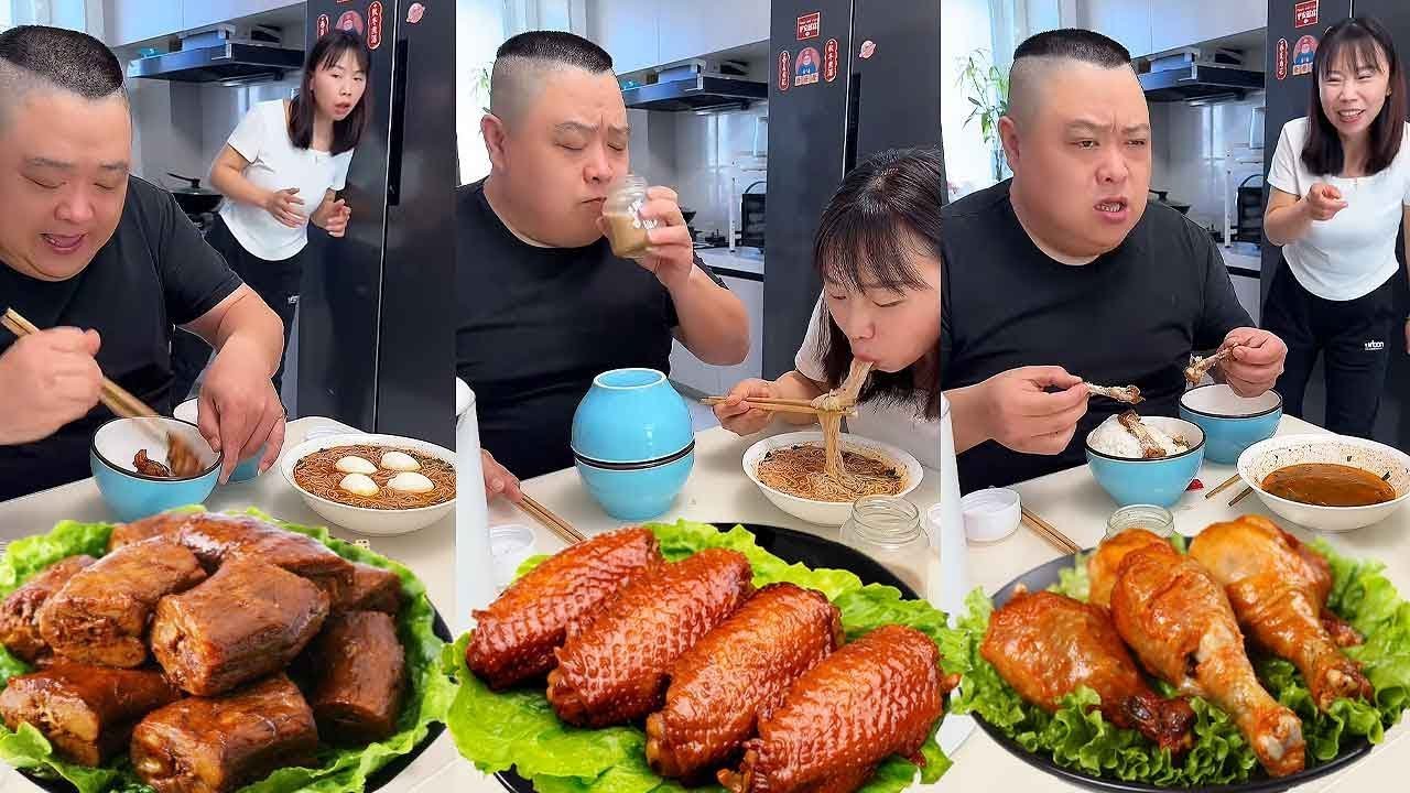 My stupid husband is hiding meat from me again, and I ate it all when he wasn't looking!