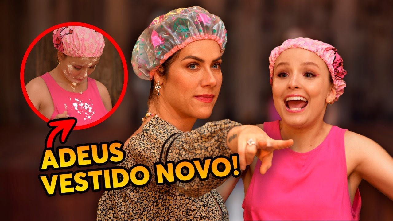 LARISSA MANOELA NO TORTA NA CARA - ESTRAGUEI A ROUPA DELA?