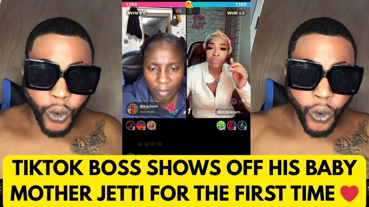 TIKTOK BOSS SHOWS OFF HIS BABY MOTHER JETTI FOR THE FIRST TIME ❤️ JAMAICAN TIKTOKERS