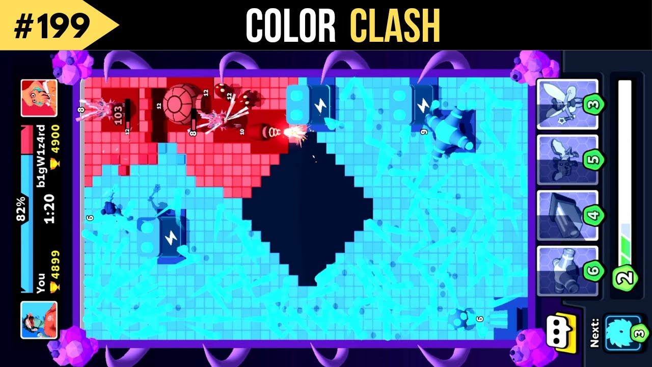 Color clash gameplay - color clash game - color clash mod apk