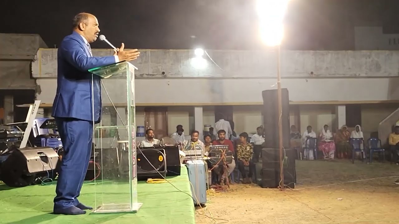Message by Pastor.Bezawada Aasaph garu . PART-1 of 38th Anniversary