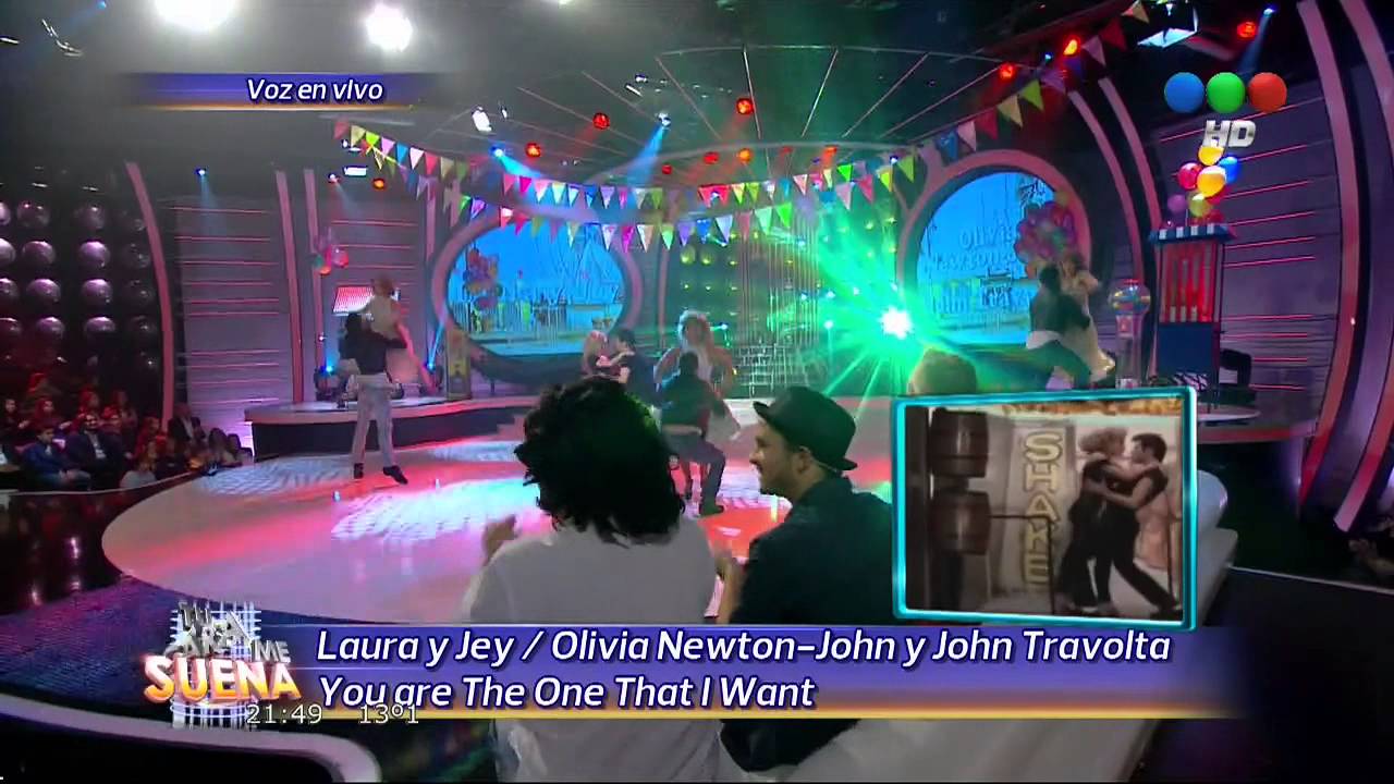 Laura y Jey son Grease en Tu Cara me Suena 2014 HD