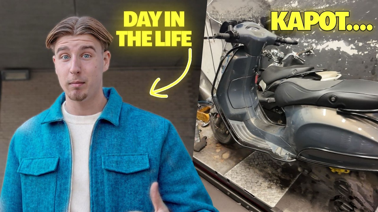 VESPA SPRINT(80CC) KAPOT & DAY IN THE LIFE!