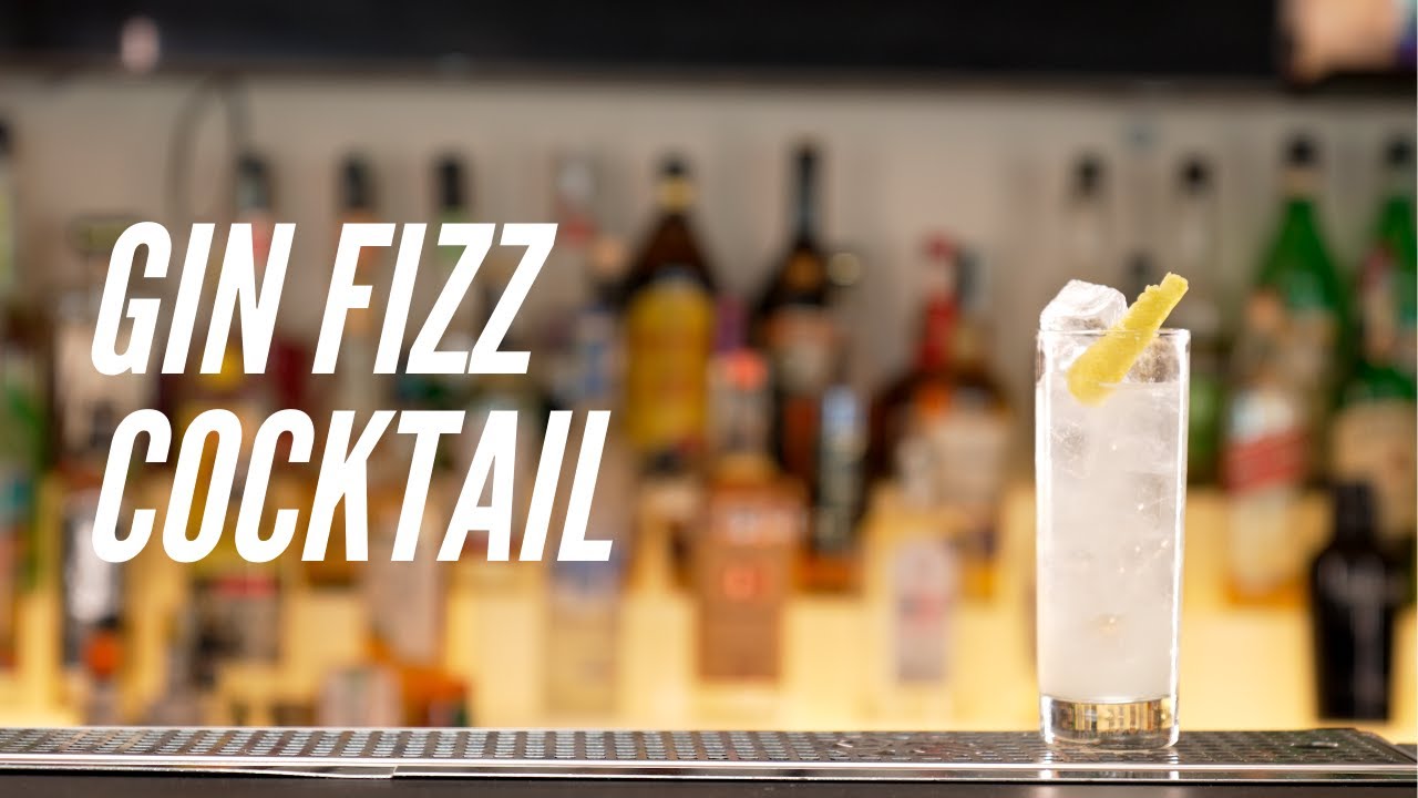 GIN FIZZ COCKTAIL RECIPE