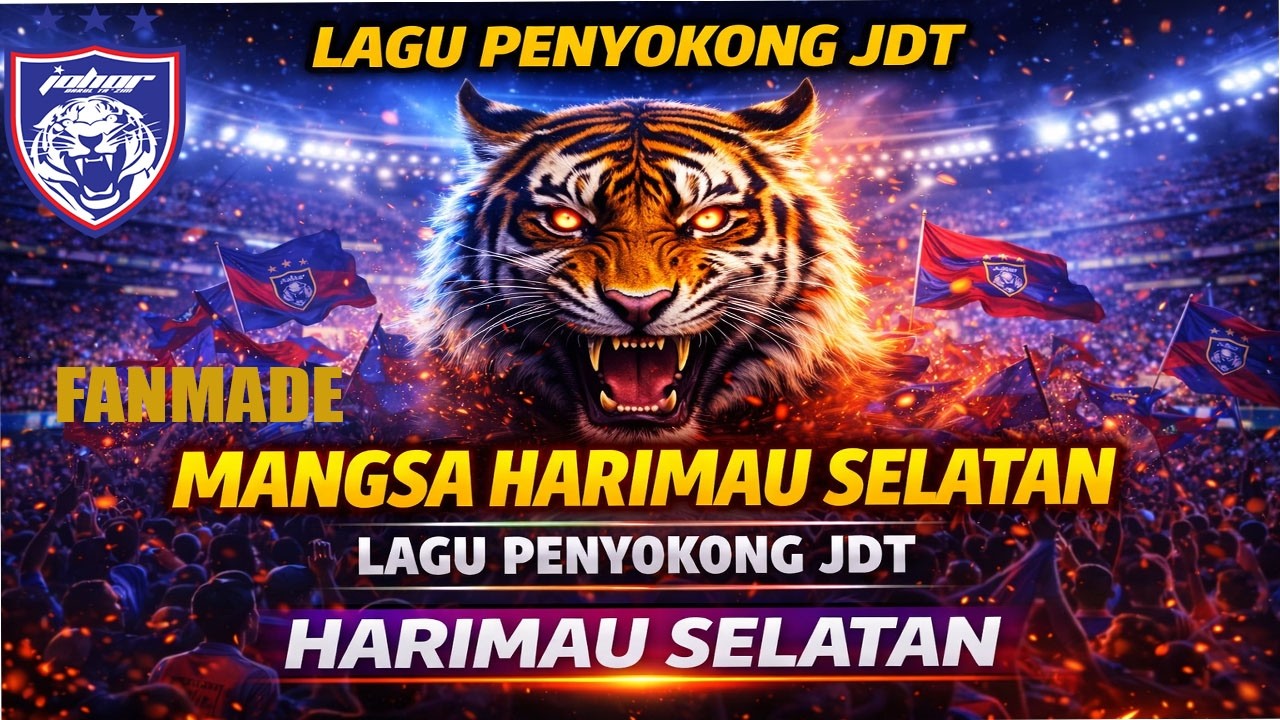 Mangsa Harimau Selatan | Lagu Penyokong Johor Darul Ta'zim | JDT Anthem