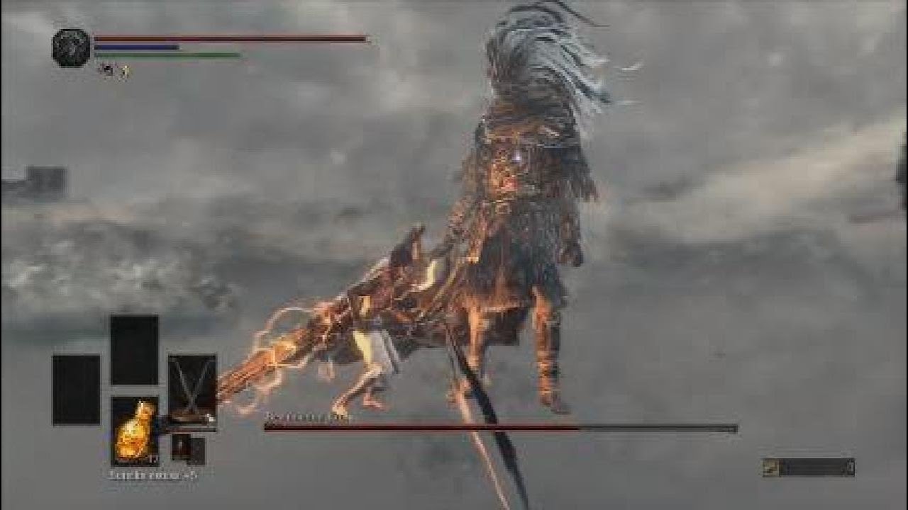 Nameless King hitless- DARK SOULS III: The Fire Fades