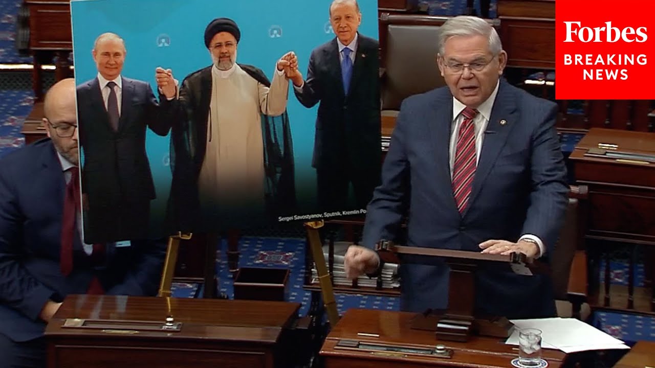 Bob Menendez Condemns Turkey's President Erdoğan's Actions On Senate Floor