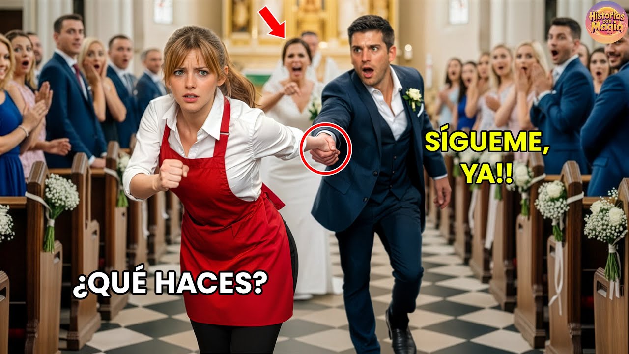 Millonario Atónito Cuando La Camarera Lo Saca De Su Boda, 5s Después Lo Que Le Da Lo Hace Cancelarla
