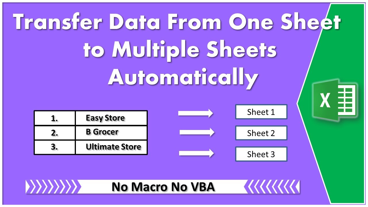 Transfer Data Customer Wise from One Sheet to multiple sheets in excel (Hindi)