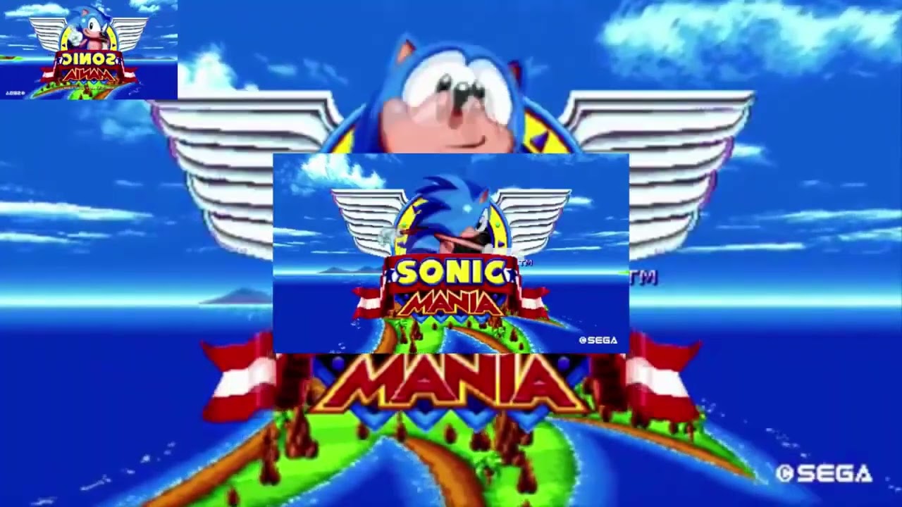 Sonic Mania Title Screen - Sparta Madhouse V3 Remix