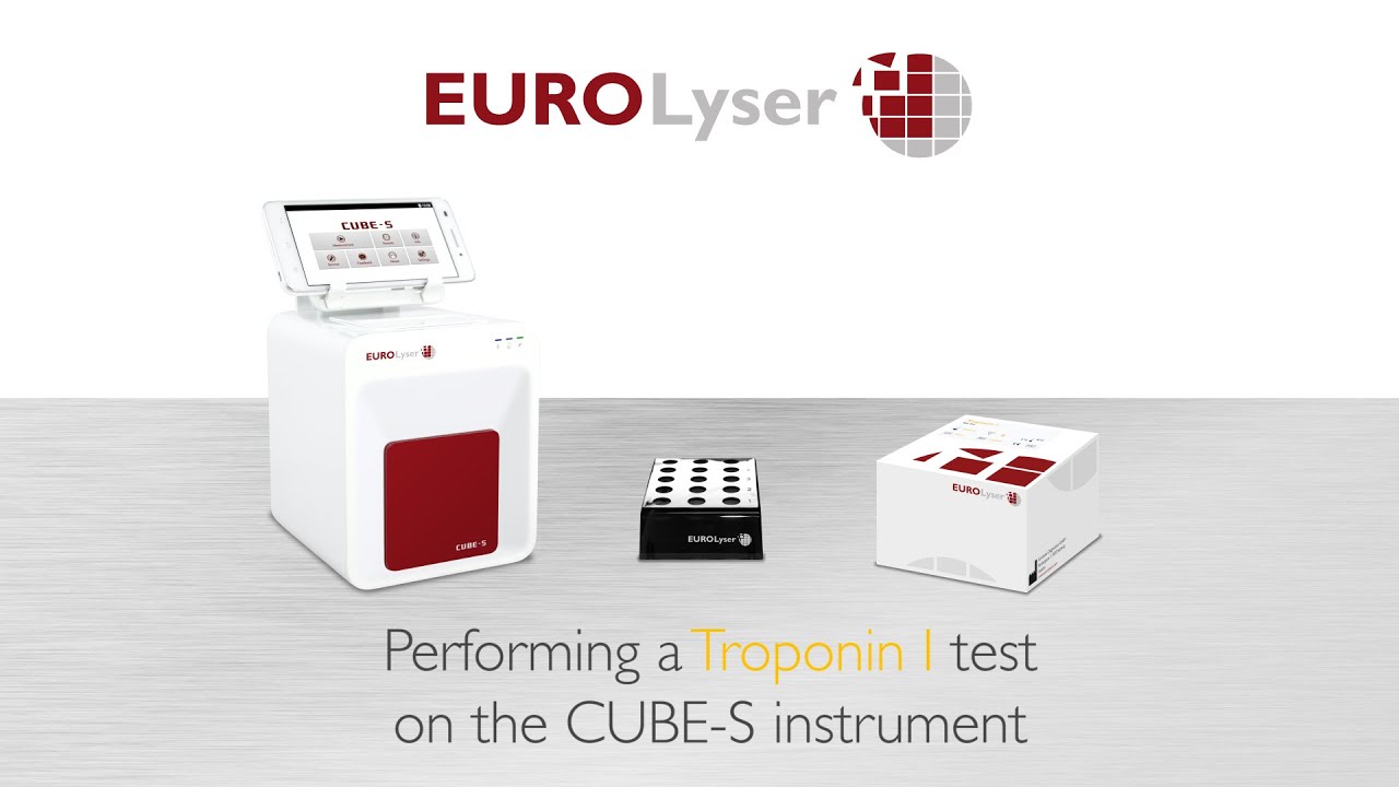 Performing a Troponin I test on the EUROLyser CUBE-S instrument
