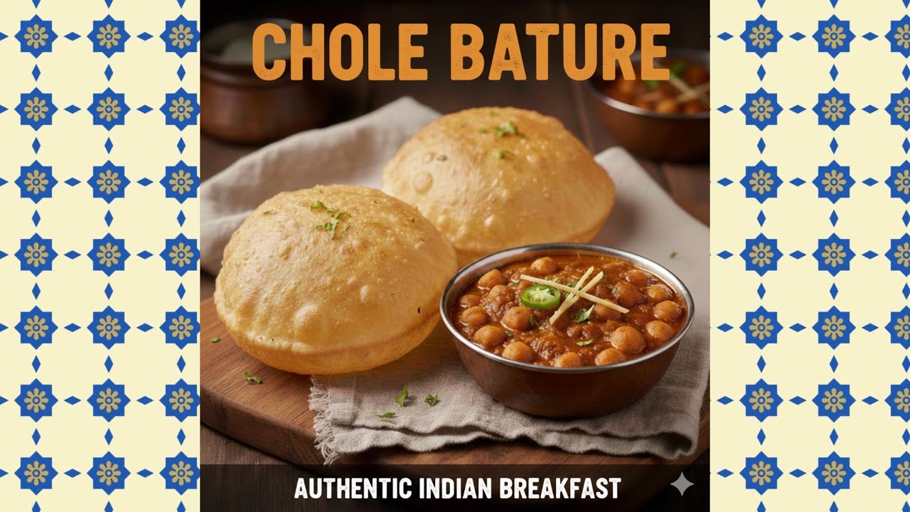 Chole bhature without onion and garlic l like and subscribe l follow @meromadhav_22 on insta 