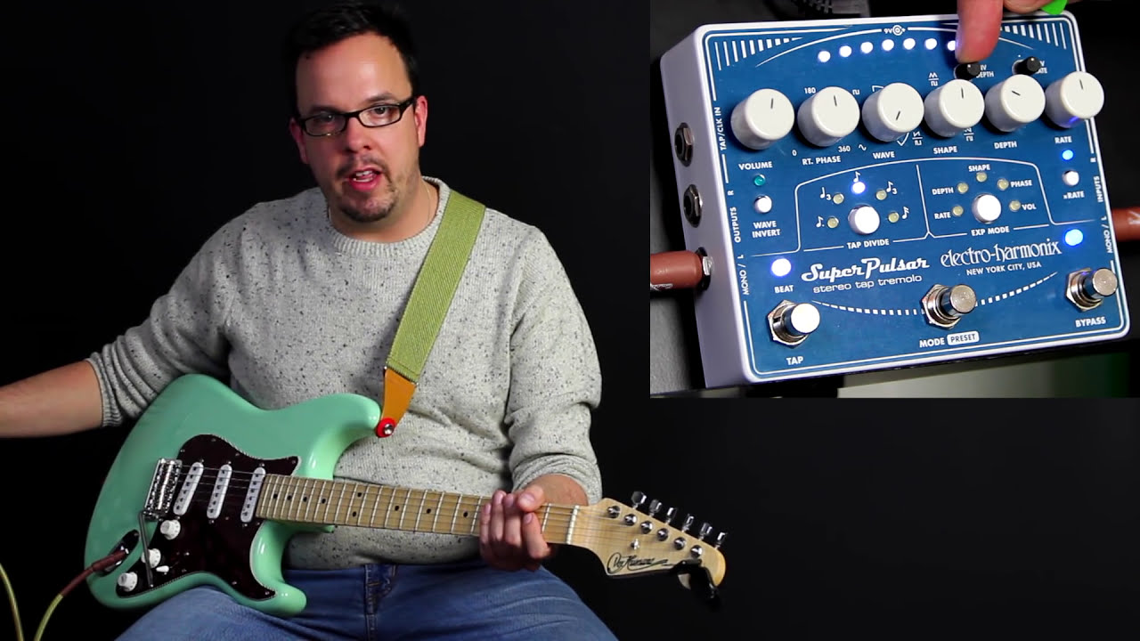 Electro-Harmonix Super Pulsar | stereo tap tremolo