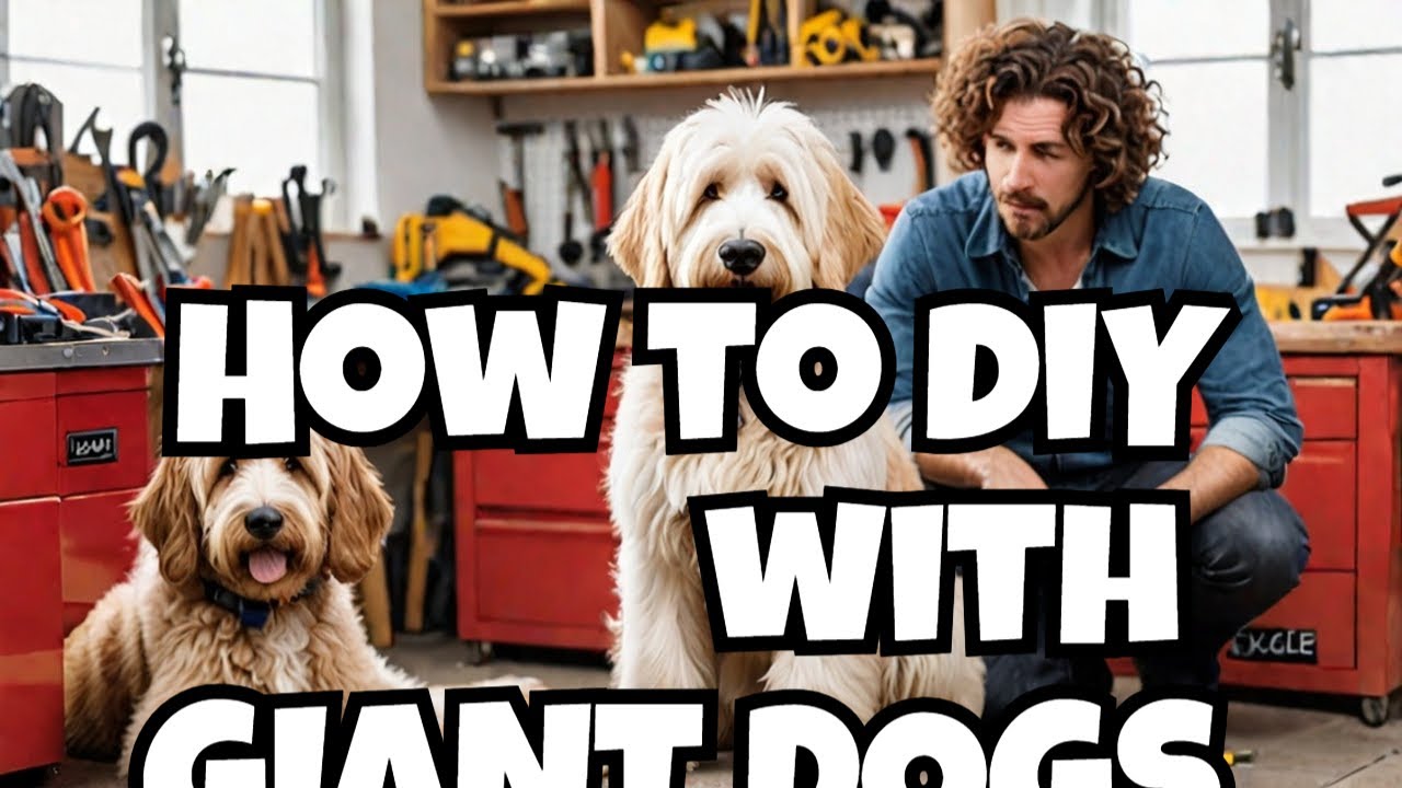Surviving DIY Projects with My Giant Dogs