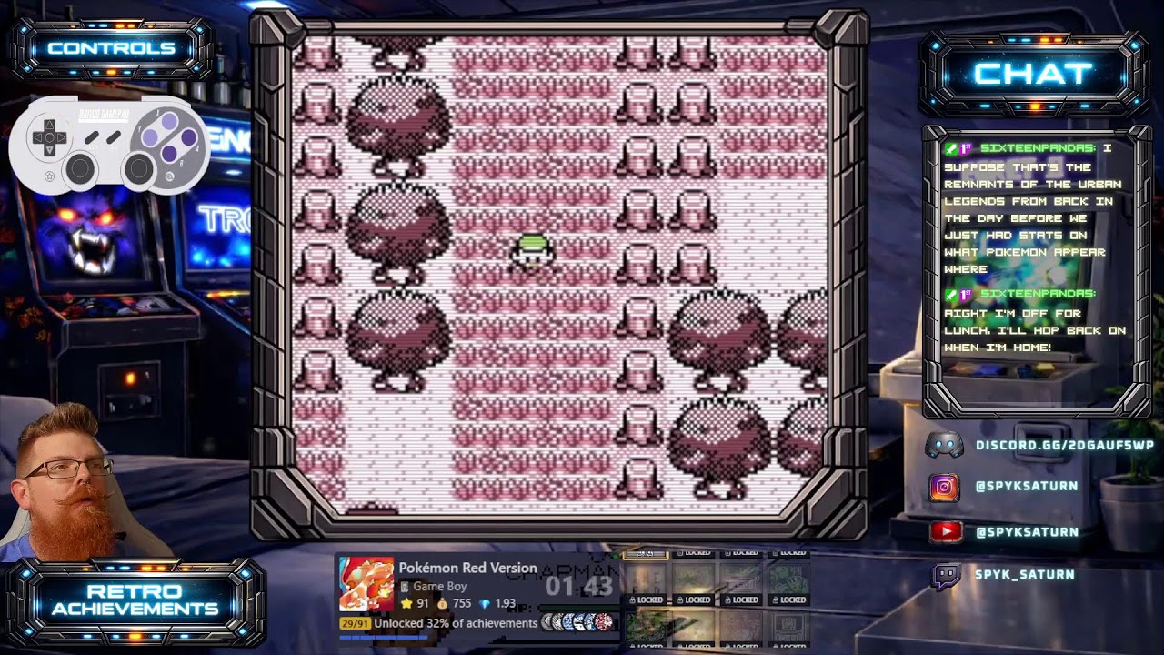 Retroachievements - Pokemon Red - Backtracking for some missed achievements