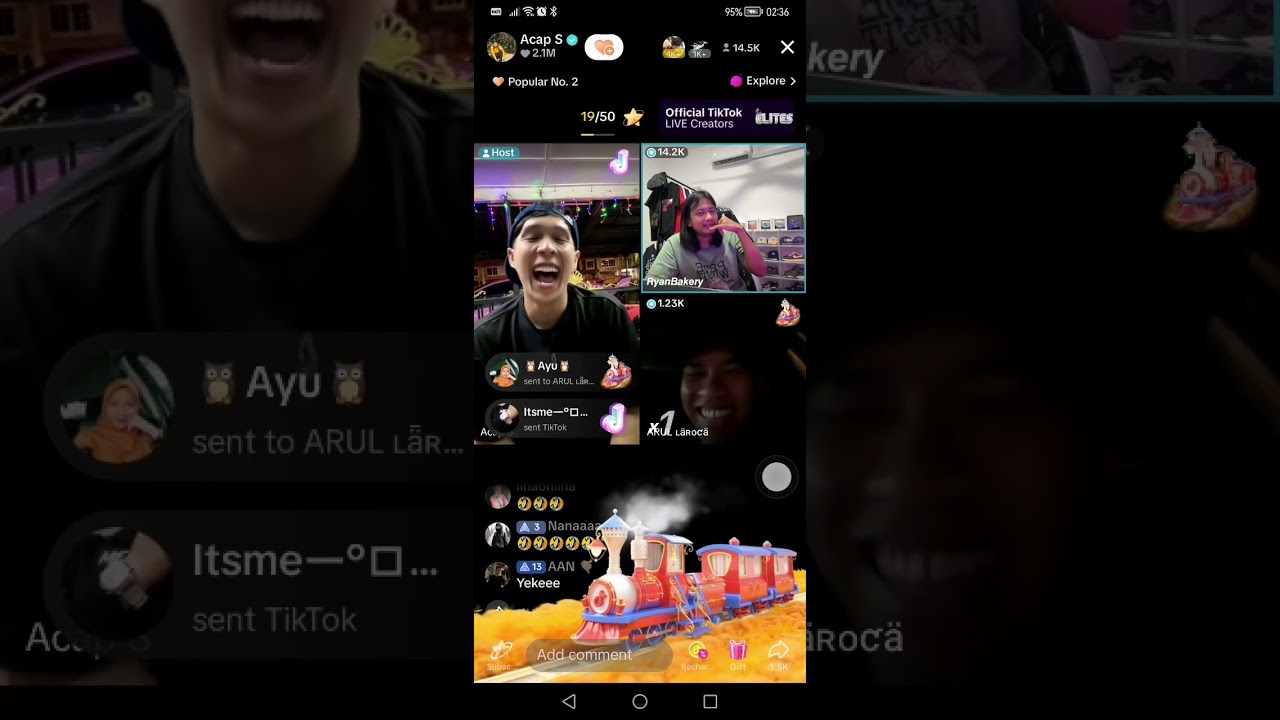 Acap S Live With Arul 3 May Part Last(Random bersama Ryan Bakery)