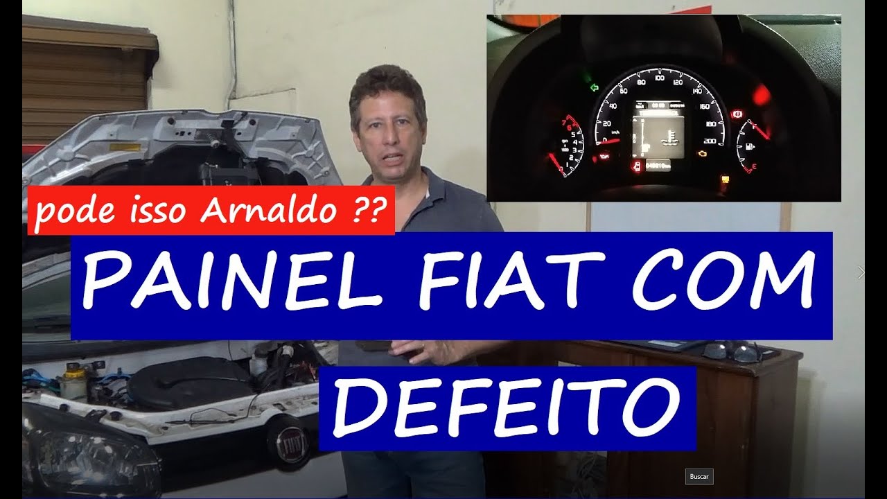 Defeito Cabuloso! Painel Fiat Uno.