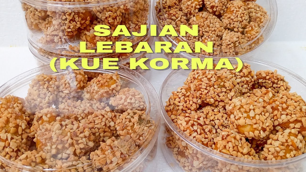 Cocok untuk sajian di hari Lebaran, KUE KORMA || lontong Paris || noughat..