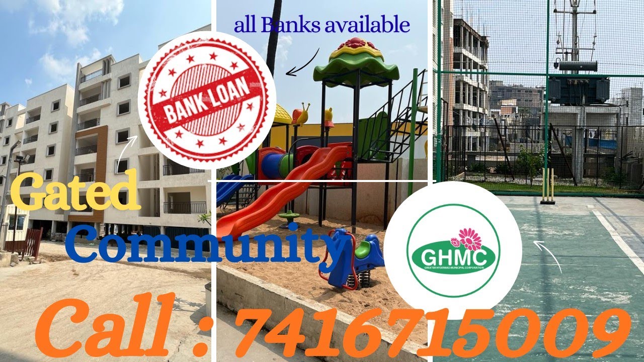 Gated Community Flats For Sale Nacharam Habsiguda Flats Sale #2bhk #3bhkflats #nacharam 
