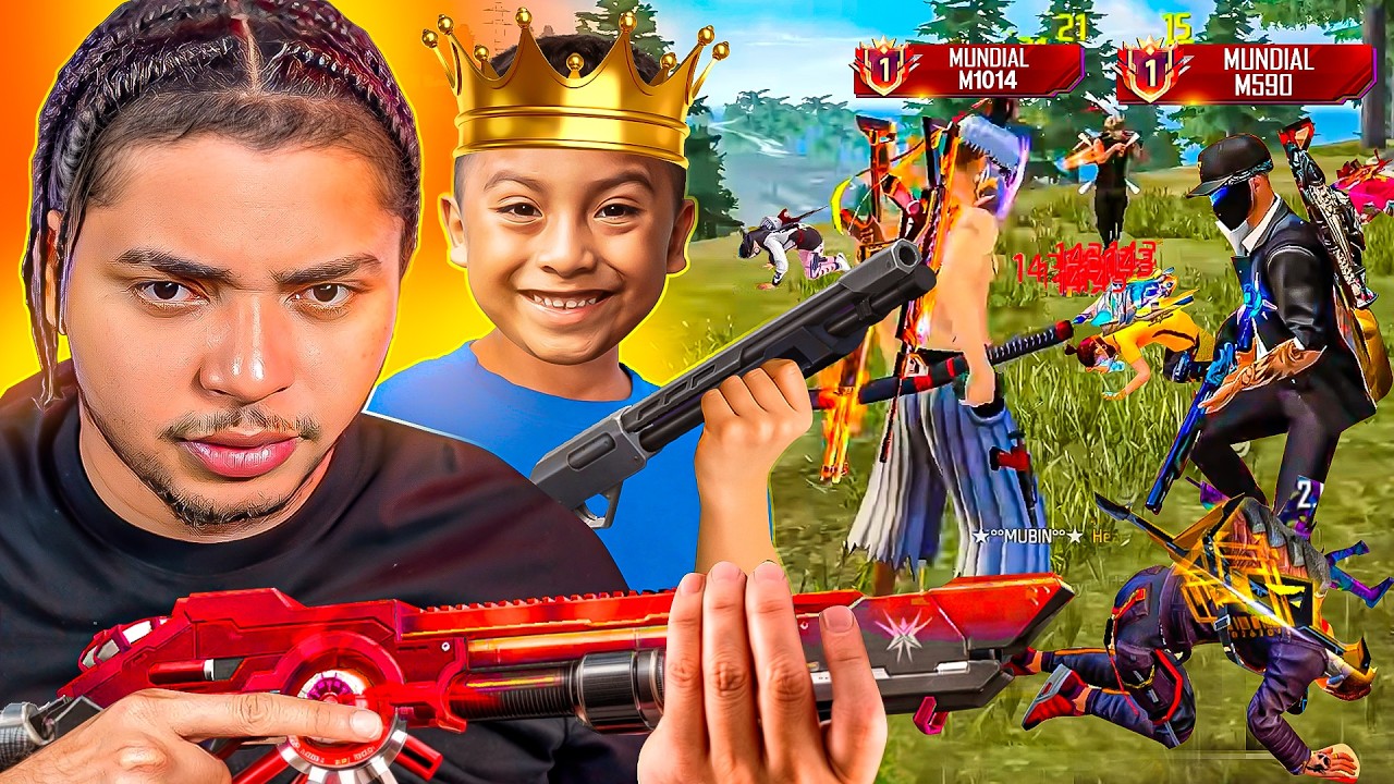 ¡Asi "LLEGAMOS A TOP 1" Del MUNDO En FREE FIRE Con La M1014 y La M590 😱 DEJAVU Y JOHAN!