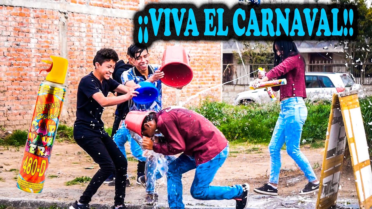 TIPOS DE PERSONAS EN CARNAVAL 💦 / Mikaela Abigail