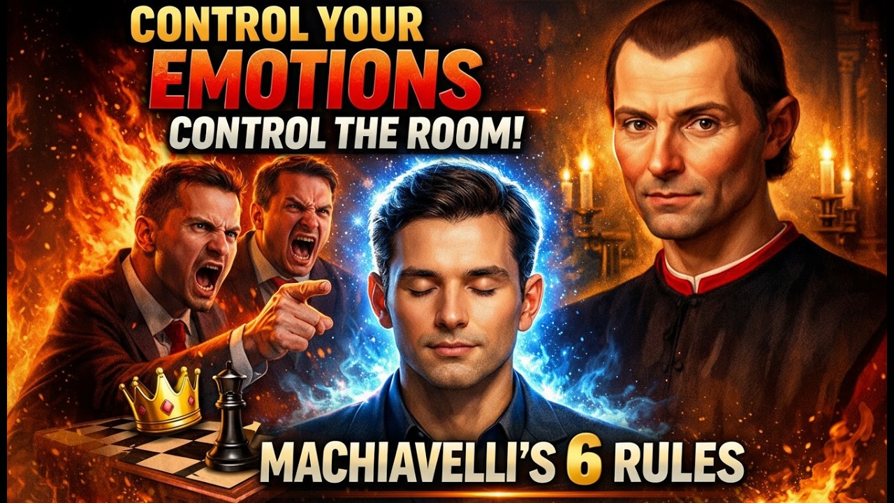 The Person Who Controls Their Emotions Controls the Room — Machiavelli's 6 Rules