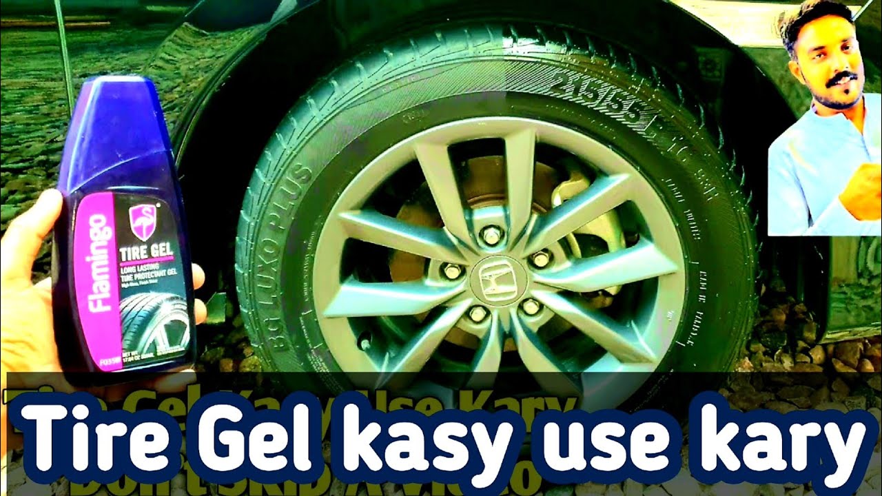 Flamingo Tire Gel Uses In Urdu | How To Use Flamingo Tire Gel | @pakwheels