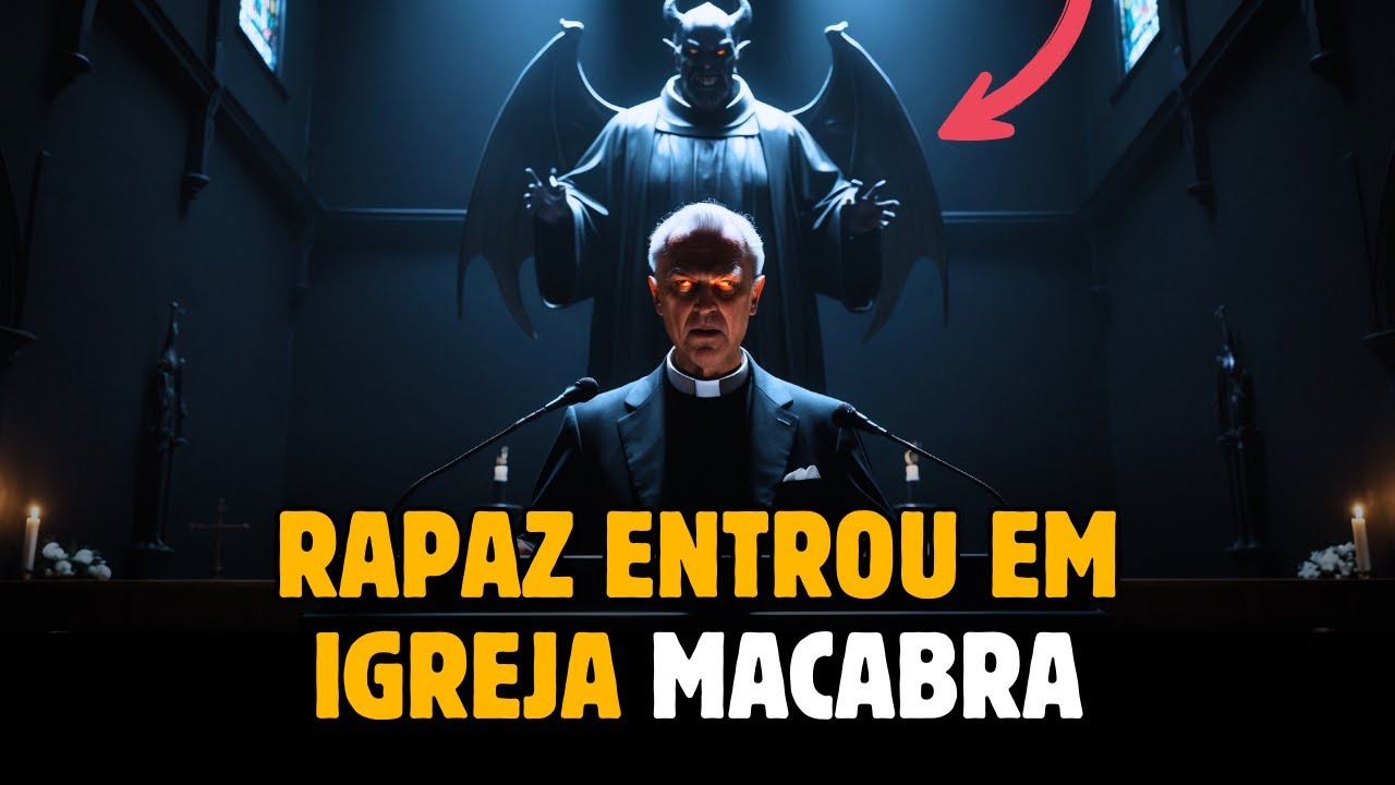 NÃO aceite convites para CULTOS | HISTÓRIA DE TERROR em Igreja