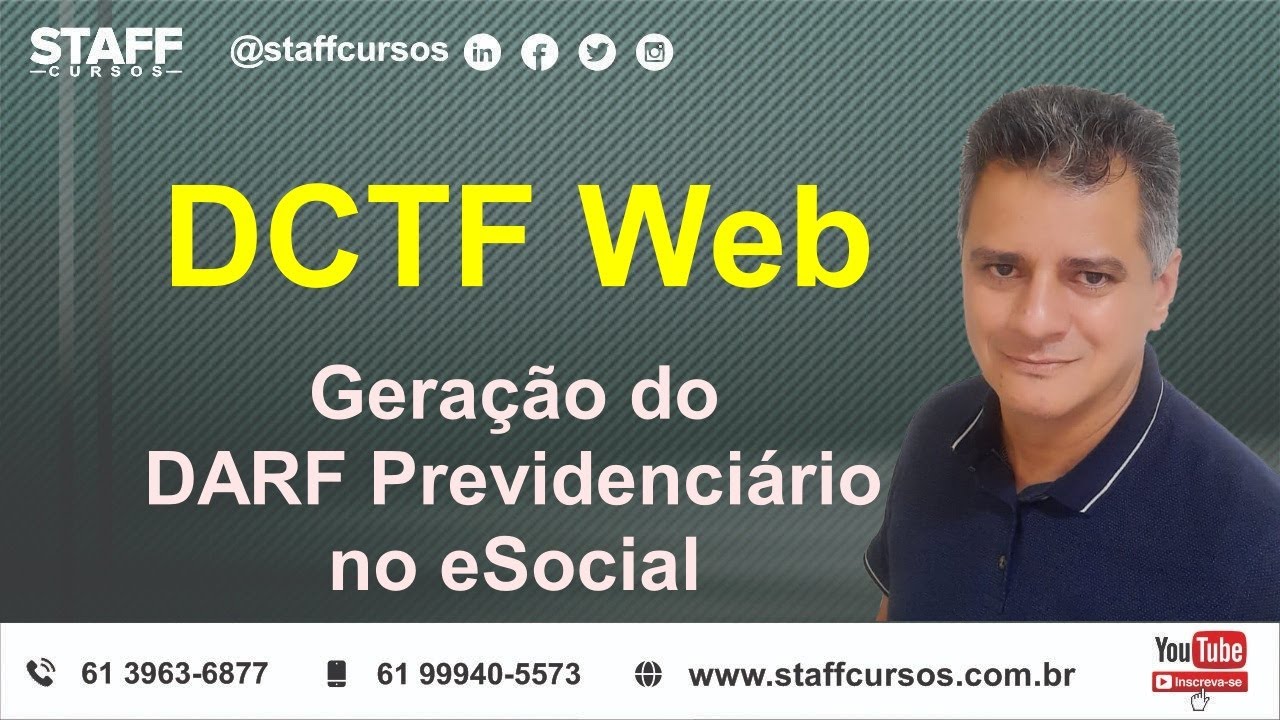 DCTF Web - Geração do DARF Previdenciário