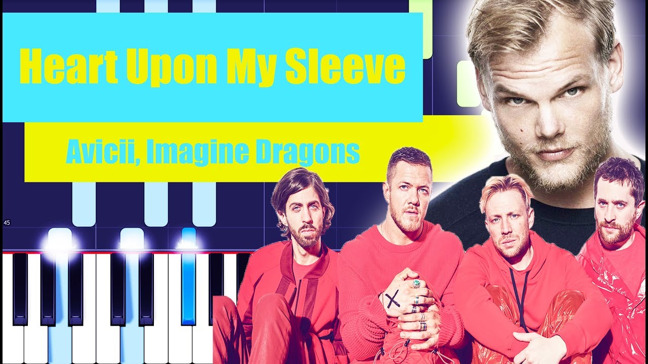 Avicii, Imagine Dragons - Heart Upon My Sleeve (Piano Tutorial) By MUSICHELP