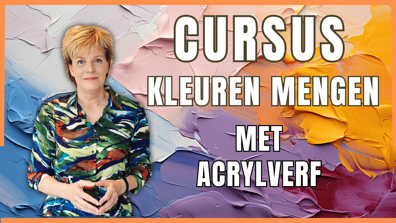 Leer kleuren mengen – Cursus Kleuren Mengen met Acrylverf