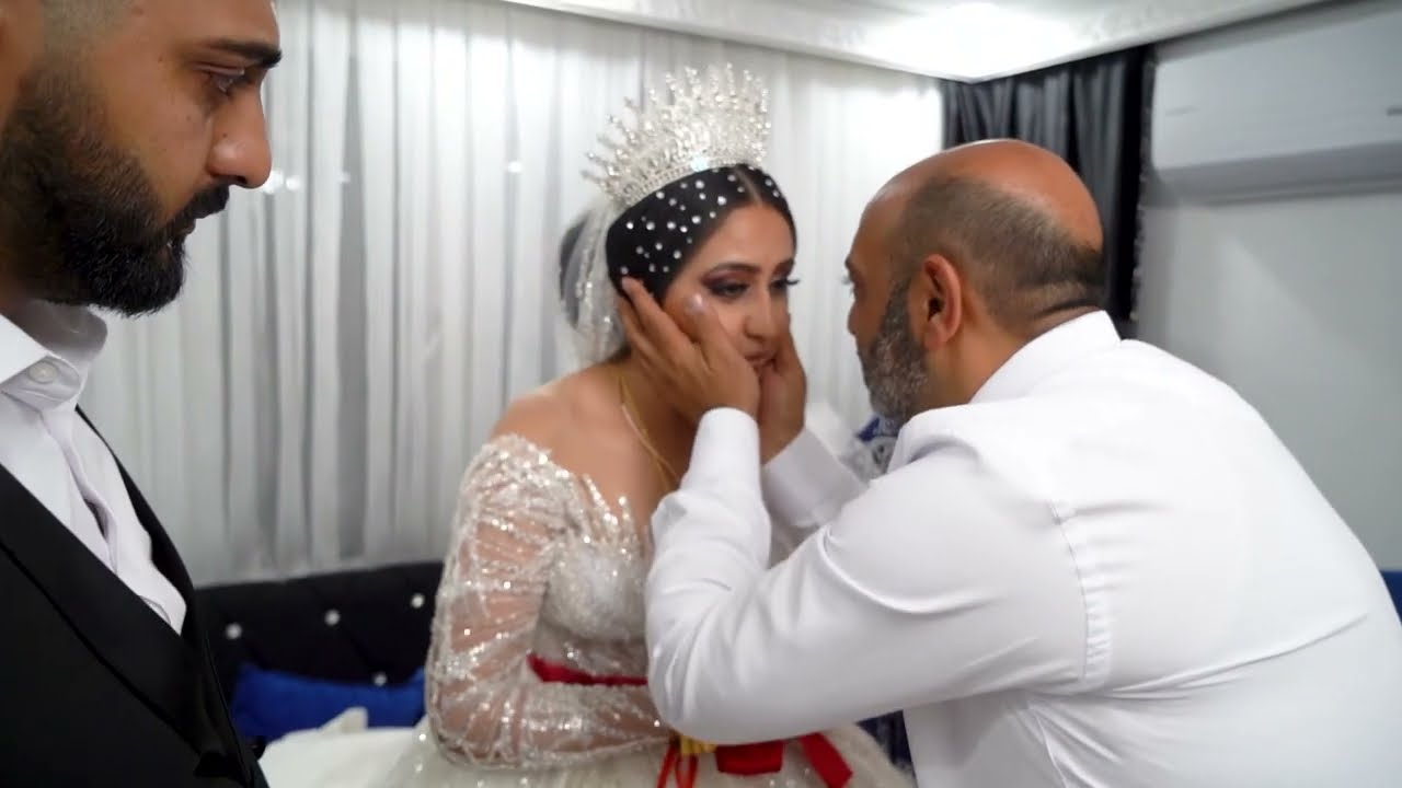 By berat video KEVSER GELİN ALMASI BABA EVİNE VEDA 🖐️😢🎬🎥