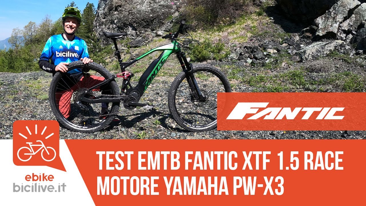 Test eMTB Fantic XTF 1.5 Race motore YAMAHA PW-X3