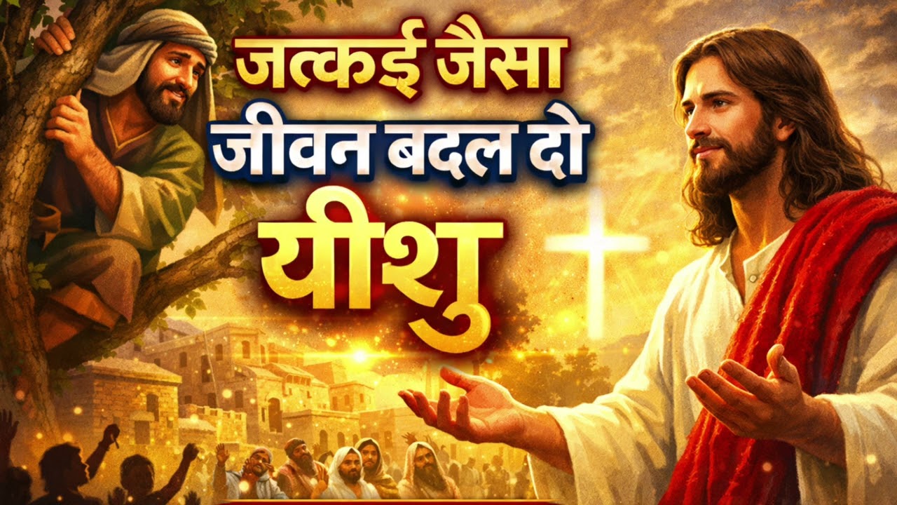 New Hindi christian worship song|| जक्कई जैसा जीवन बदल दो यीशु Hindi christian song