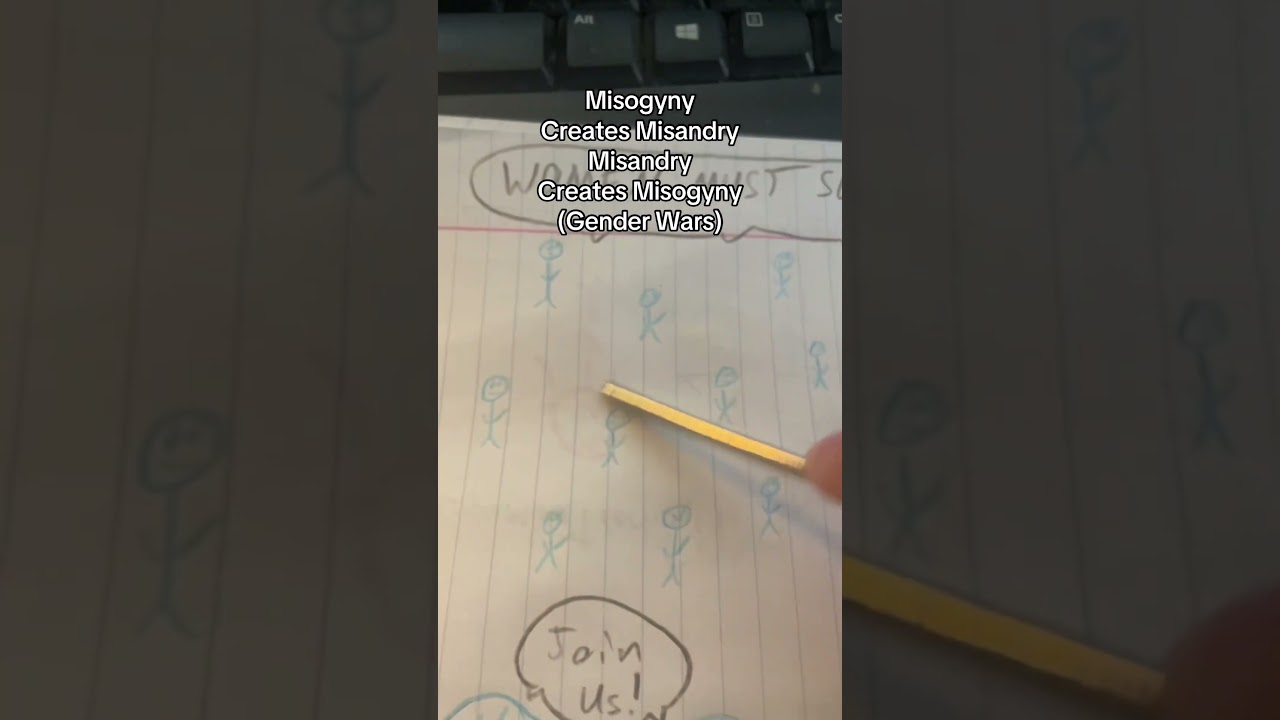 Misogyny And Misandry Create Each Other #misogyny #misandry #genderwars #trust #love #truth