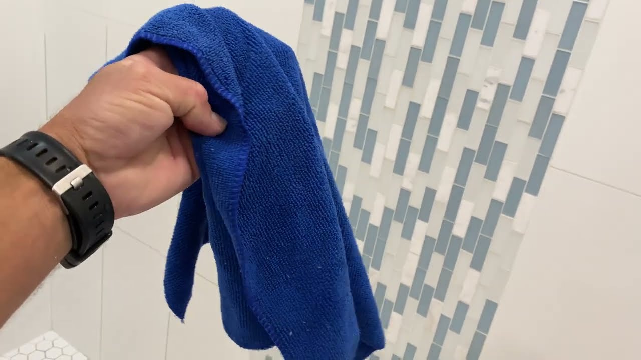 Grout on tile leaving a haze? How to fix simple