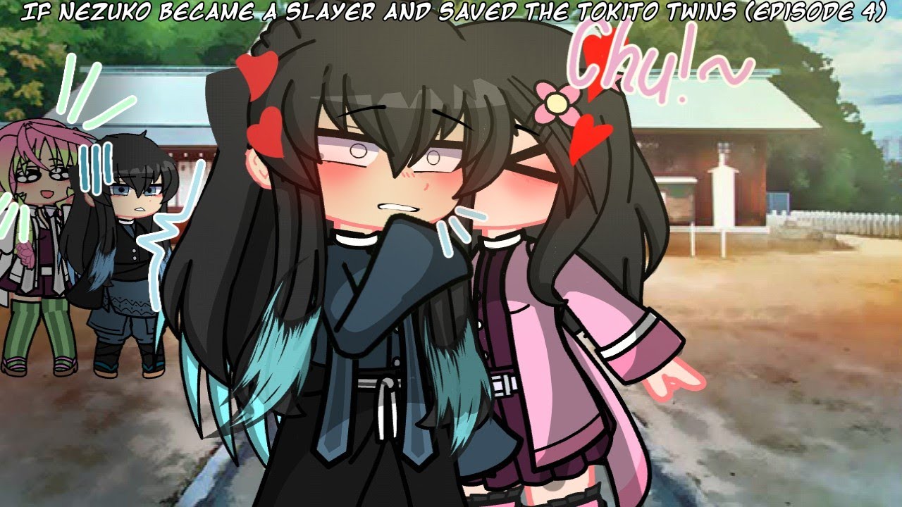 If nezuko became a slayer and saved the tokito twins *(episode 5!)