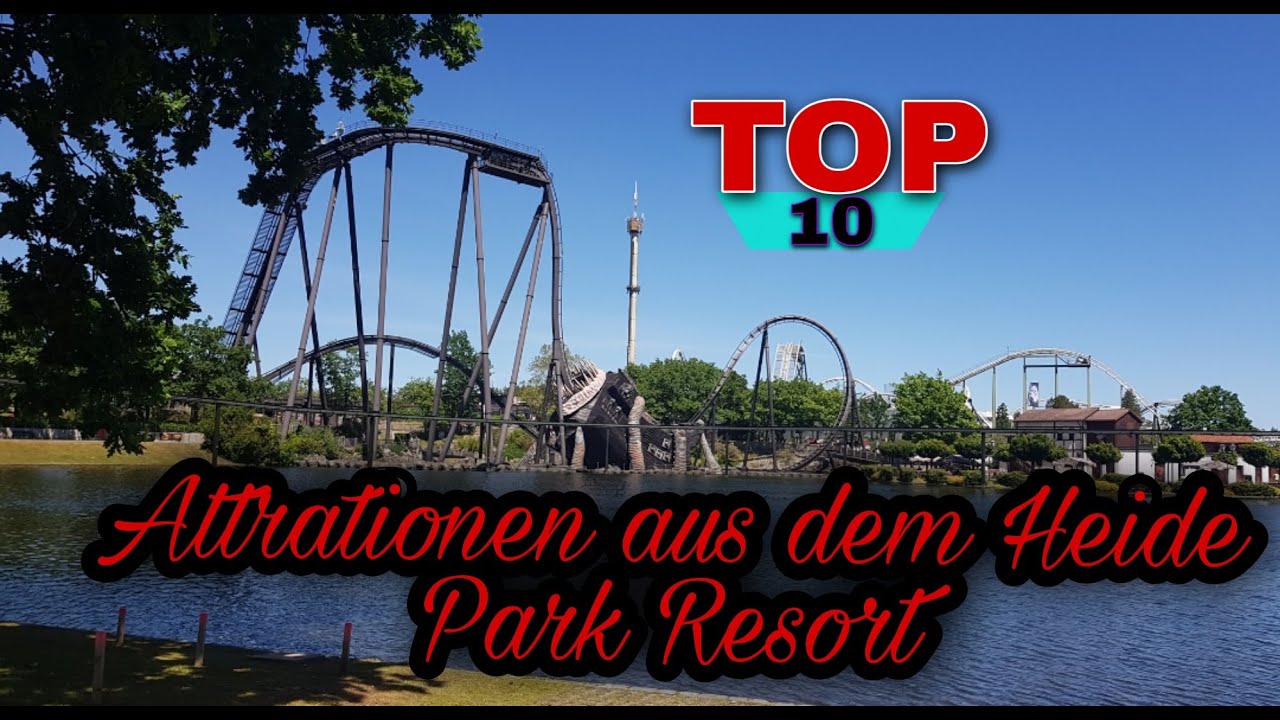 Top 10 Attraktionen aus dem Heide Park Resort / Ganze onrides