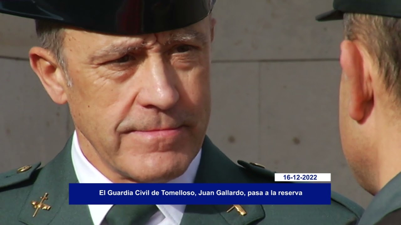 Homenaje a Juan Gallardo Guardia Civil de Tomelloso