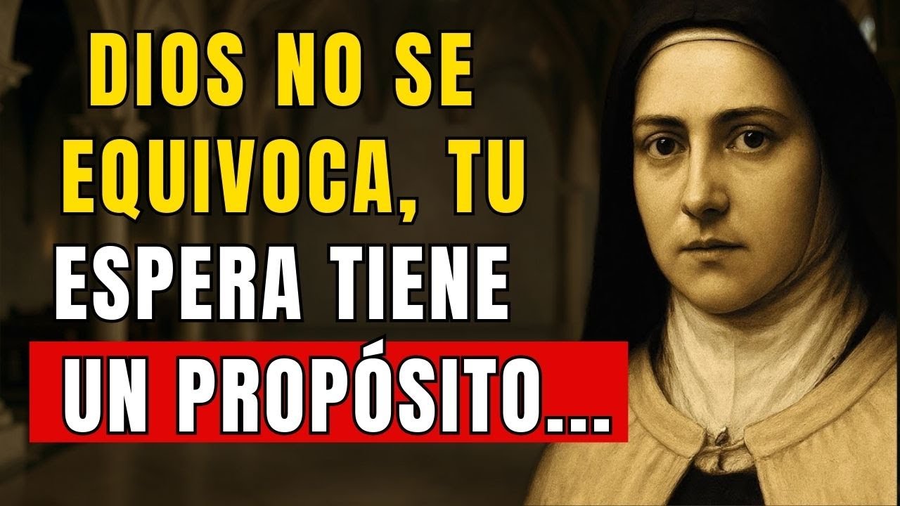 Dios te hace esperar por un propósito: Nada es por casualidad | Reflexión guiada por Santa Teresa