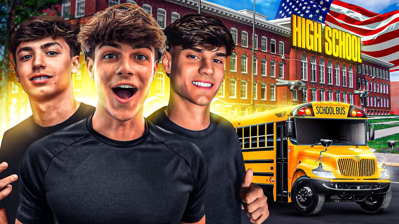 COMO É UM DIA EM UMA HIGH SCHOOL NOS EUA! 🇺🇸