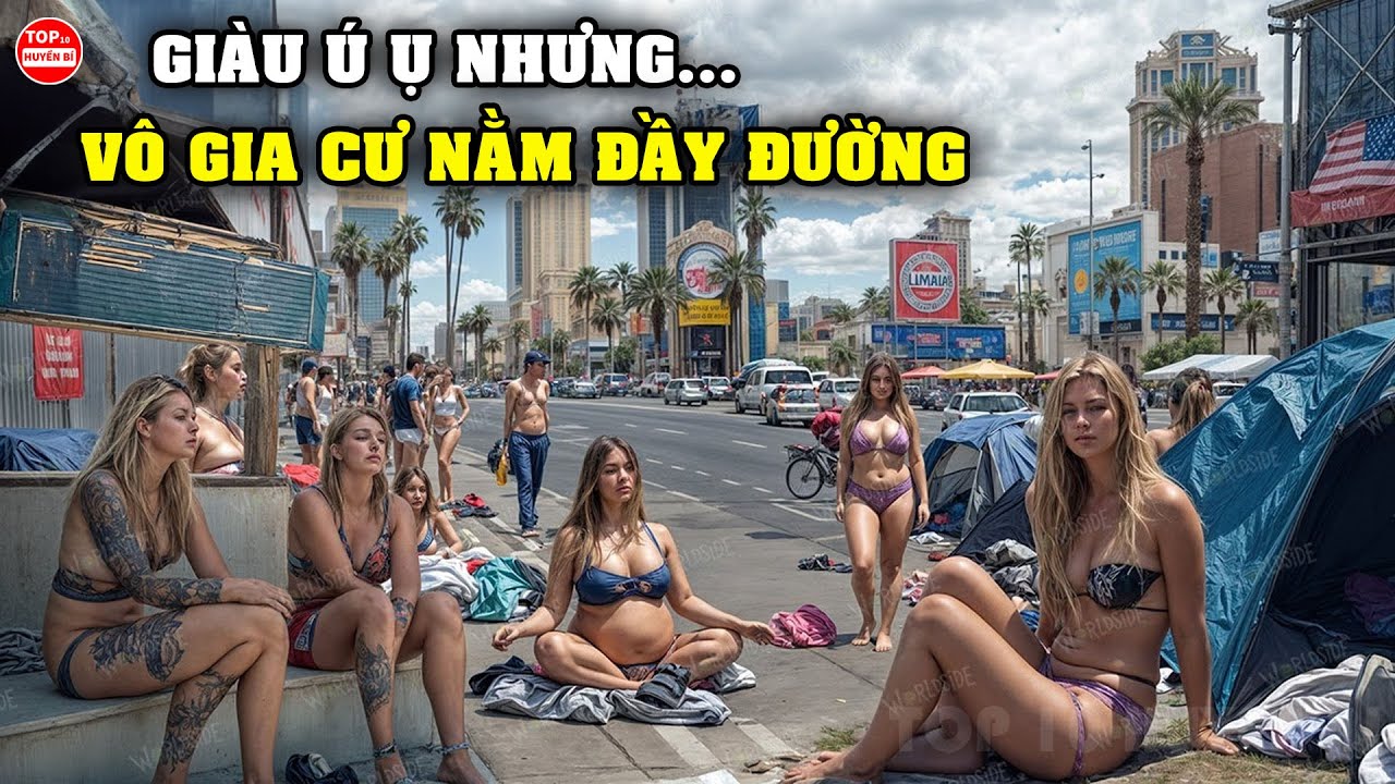 Cùng Đến Một Nơi Giàu Có Ở Mỹ Nhưng Có Góc Khuất Ít Ai Biết Vô Gia Cư Nằm Đầy Ngoài Đường | T10HB