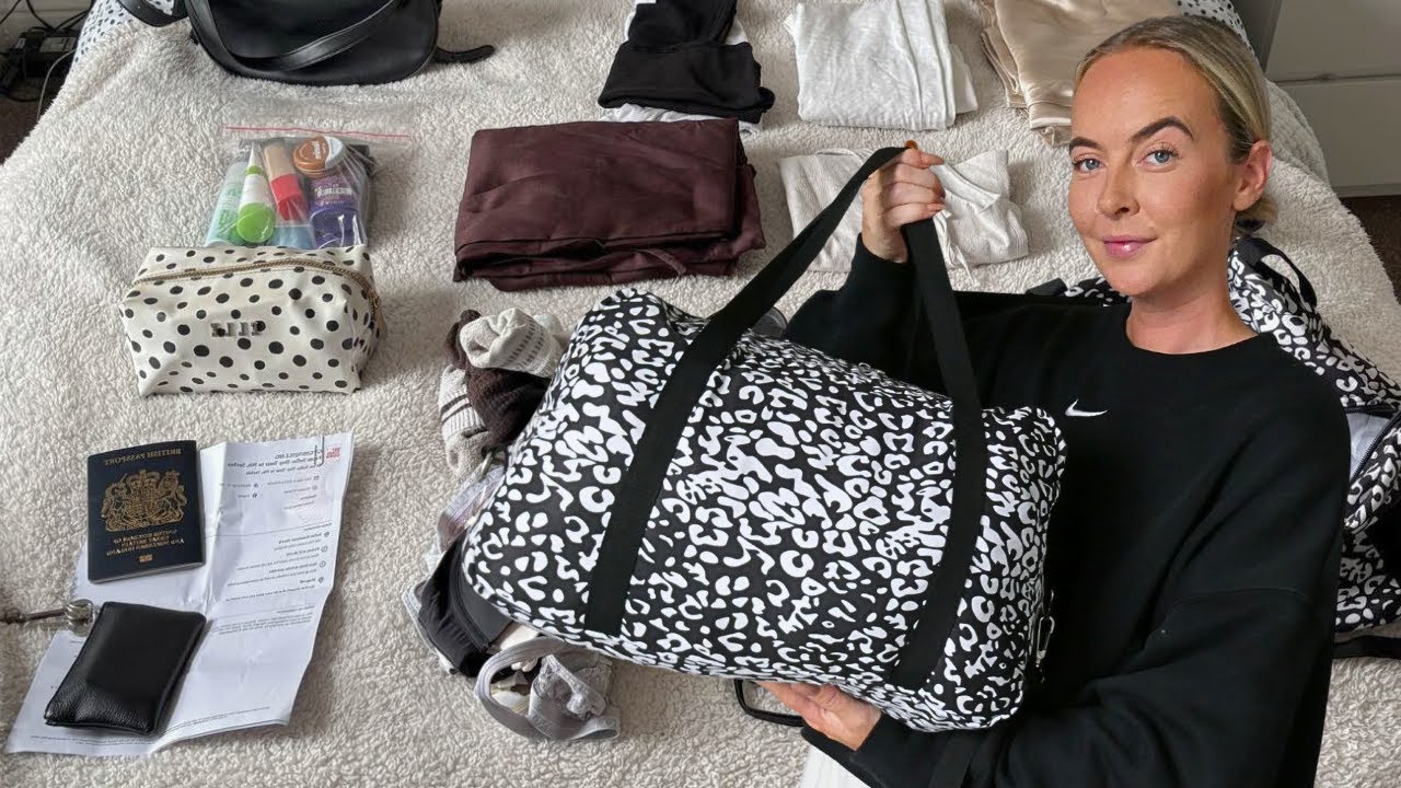 Pack with me for a 1 week holiday | Small hand luggage bag ONLY!