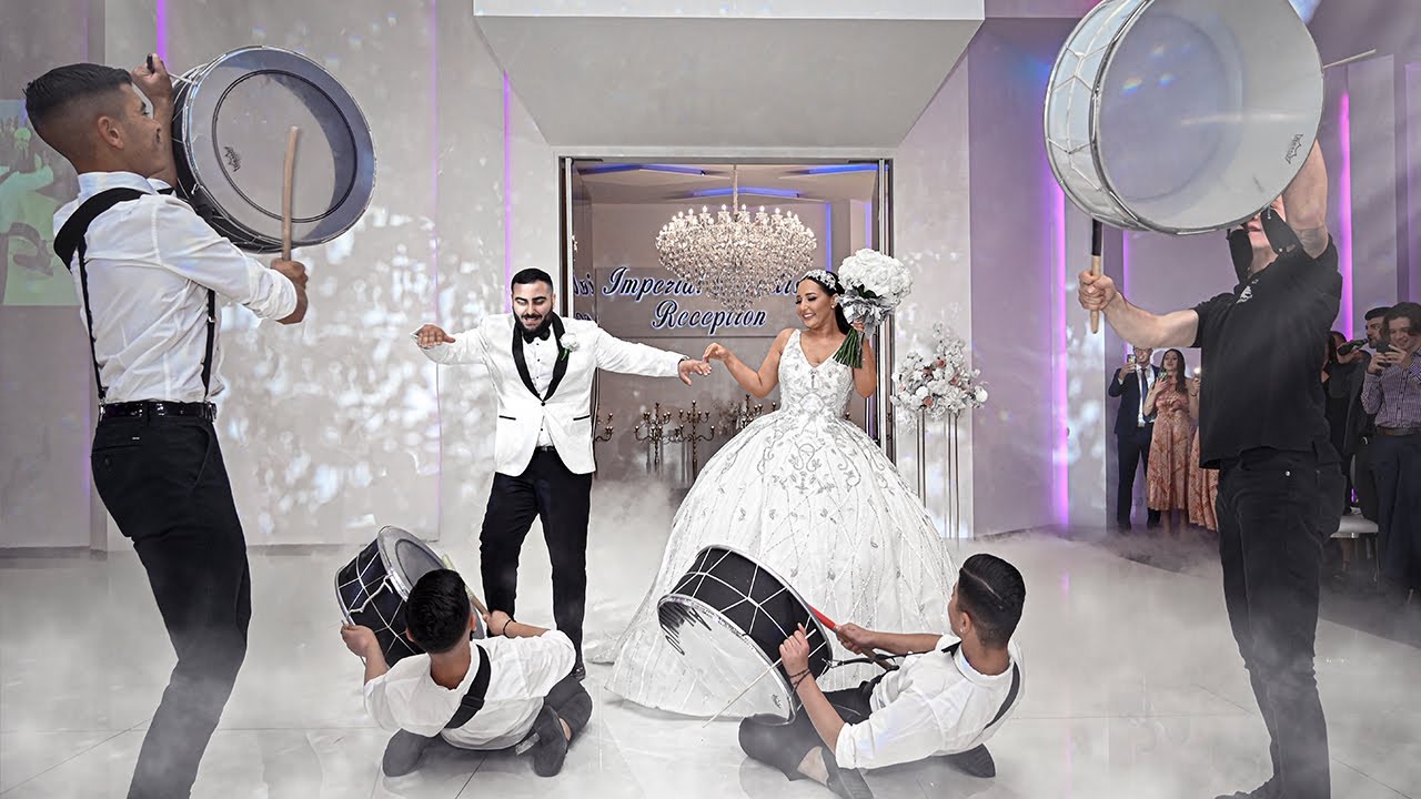 AMAZING LEBANESE  WEDDING ENTRY OF DANIEL & CANDICE