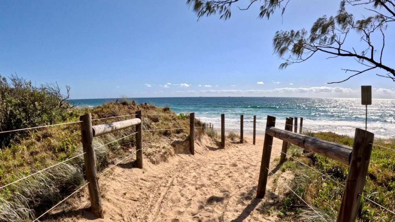 Relaxing Morning by the Sea | Natural Sounds | Ballinger Beach