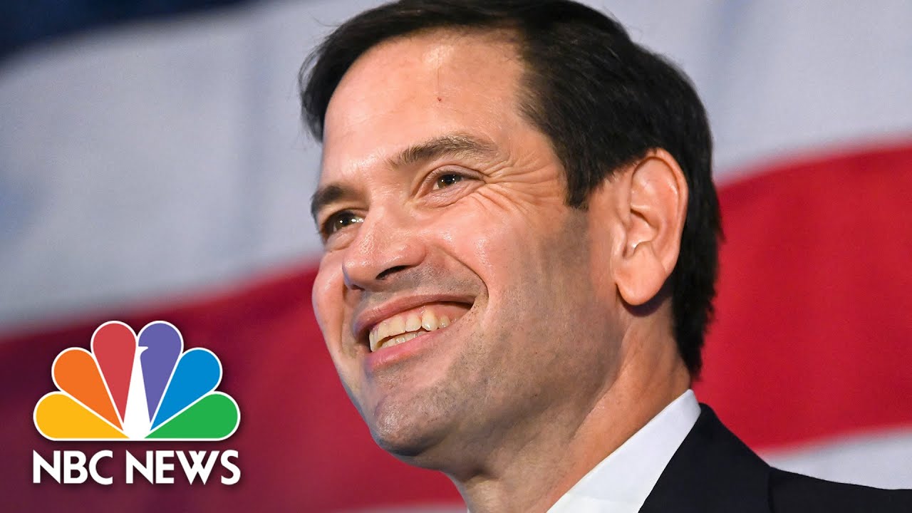 Florida Sen. Rubio Describes The 'American Story' During Victory Speech