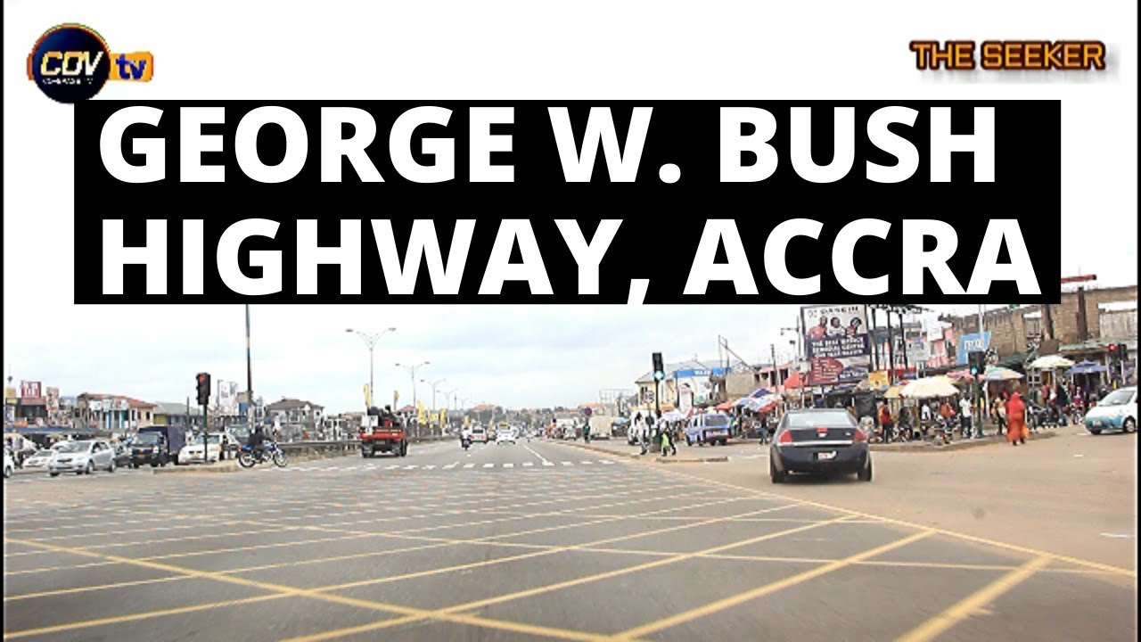 George Walker Bush Highway via Mallam Interchange, Kwashieman and Lapaz, Accra: Enjoy the ride!