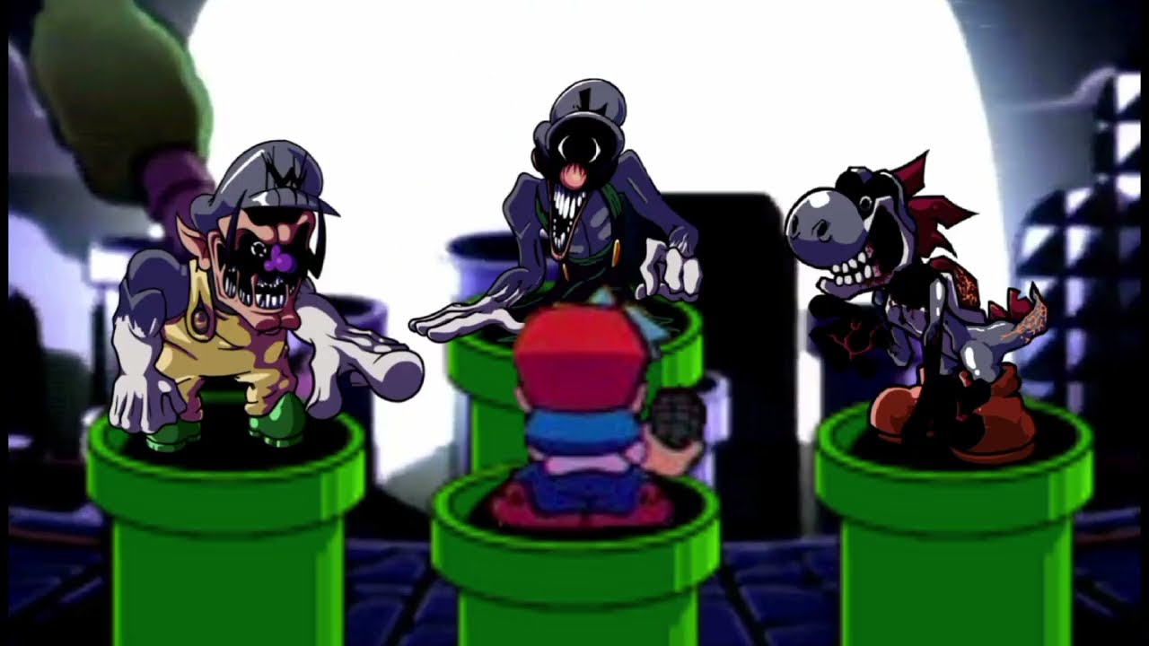 Fnf Secret exit V2 act 5 concepts (with the new desing's)