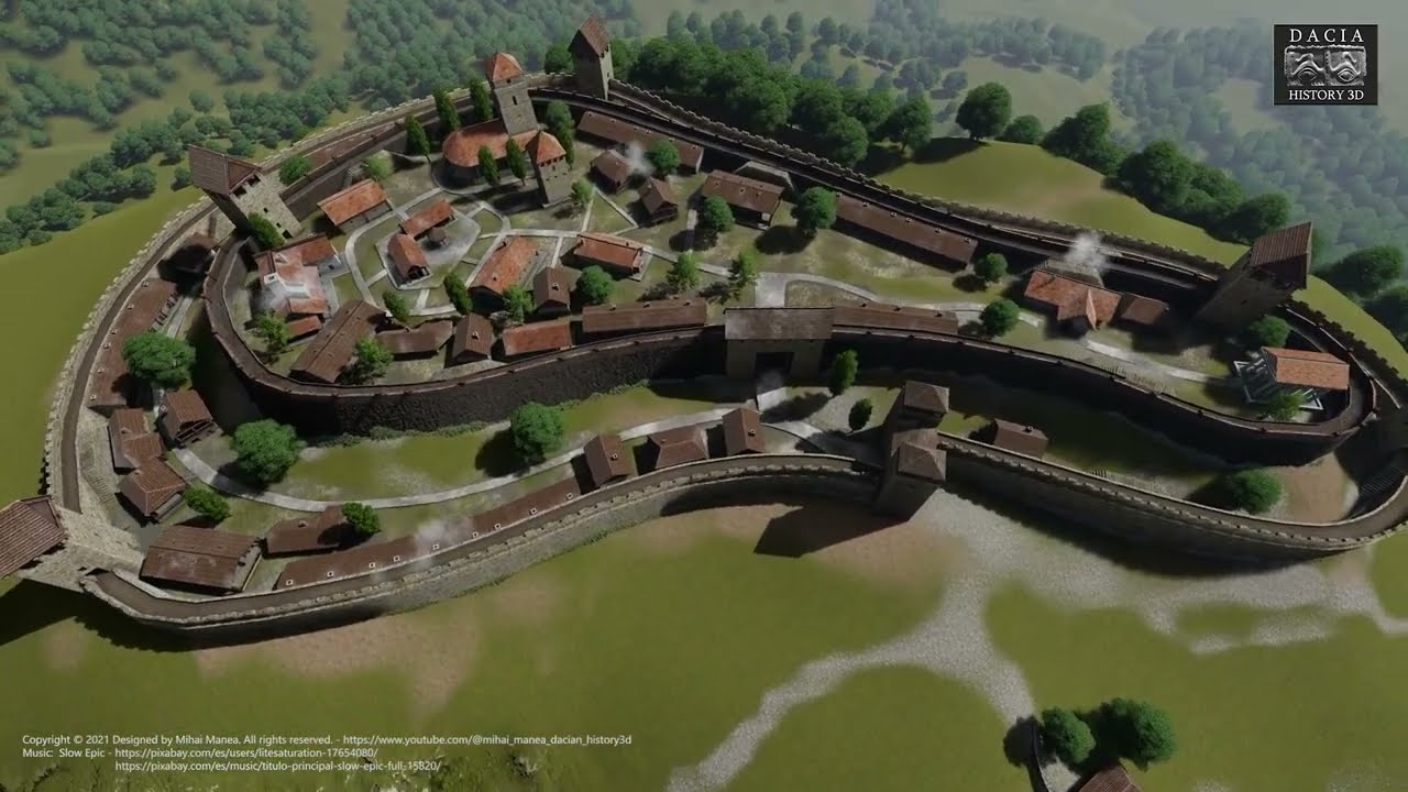 Cugir Fortress (Singidava) - 150BC - Dacia (Romania) #istorie #dacii #geții #dacians