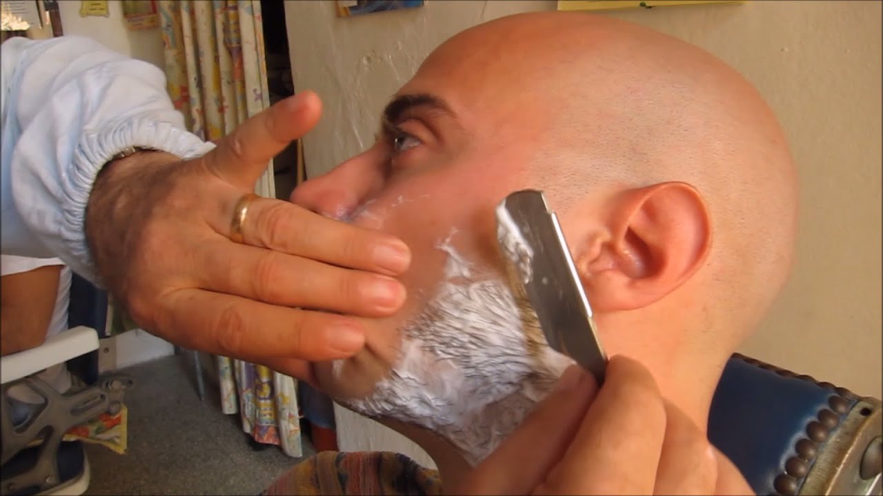 Old Style Barber with deep voice - ASMR relax video
